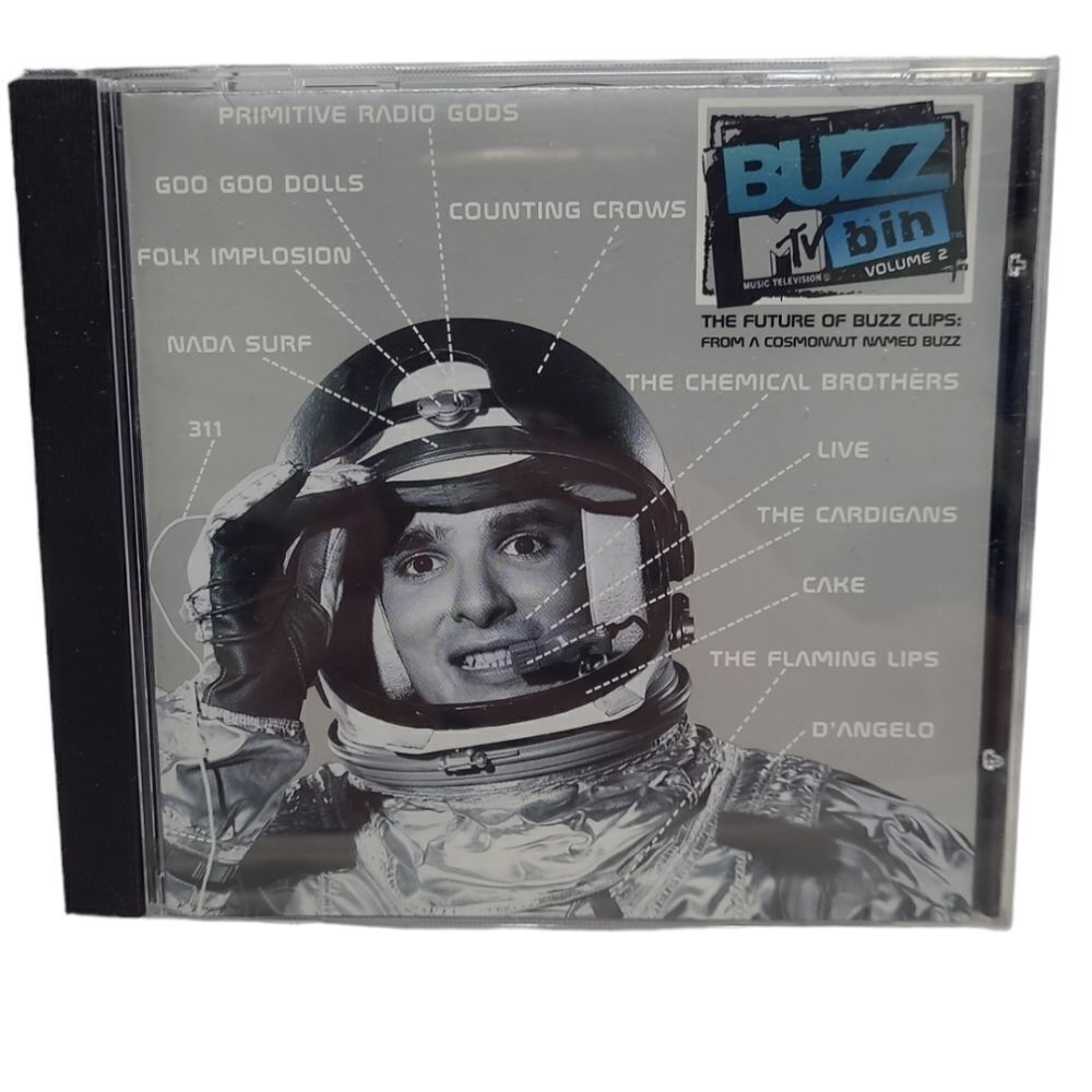 VINTAGE 1997 MTV Buzz Bin volume 2 future of buzz clips‎ CD